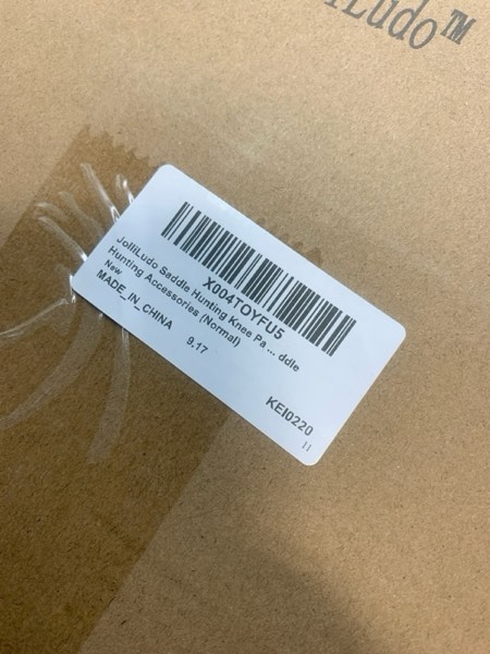 Condition photo showing New/Like New for JolliLudo Saddle Hunting Knee Pads - 1 Pair (2 Pcs), 9.8 x 7.5 Inches Black, Breathable & Elasticity