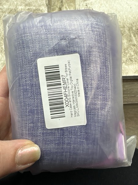 Condition photo showing New/Like New for JCHPINE Hard Carrying Case and Silicone Cover for Bitzee Magicals Interactive Digital Pet, Accessories Case for Bitzee Magicals Virtual Electronic Pets (Purple)