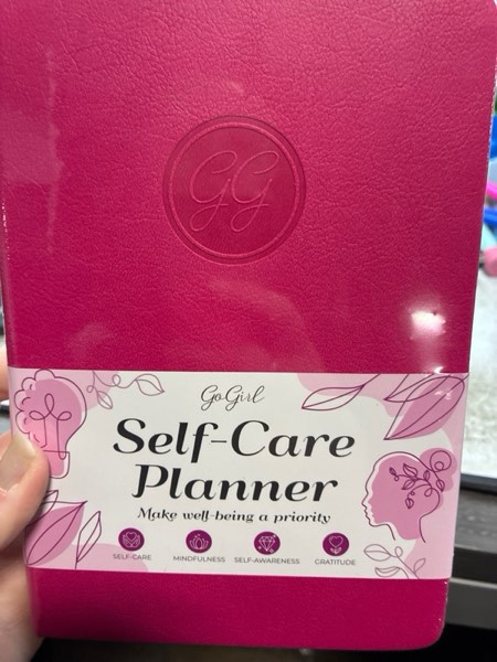 Condition photo showing New/Like New for GoGirl Self-care Journal – Daily Mental Health Notebook with Mood & Wellness Trackers – Personal Development, Meditation & Reflection Journal for Women – Hardcover, Lasts 3 Months (Fuchsia) Fuchsia Compact (5.3" x 7.7")