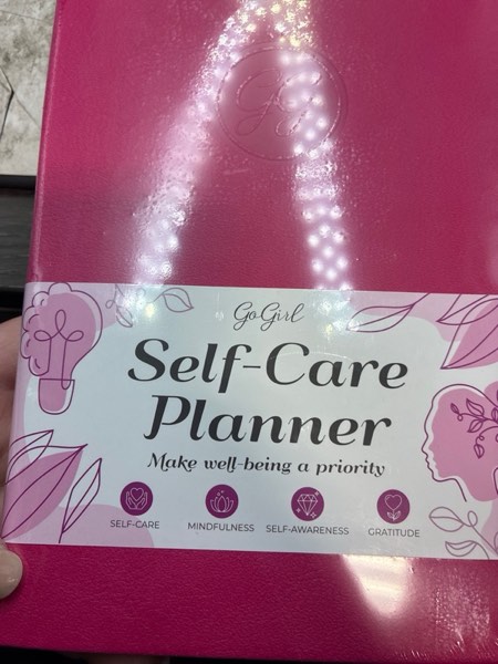 Condition photo showing New/Like New for GoGirl Self-care Journal – Daily Mental Health Notebook with Mood & Wellness Trackers – Personal Development, Meditation & Reflection Journal for Women – Hardcover, Lasts 3 Months (Fuchsia) Fuchsia Compact (5.3" x 7.7")