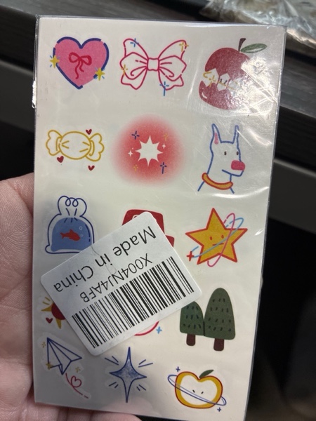 Condition photo showing New/Like New for Dopamine Aesthetic Temporary Tattoos for Teens - 10 Sheets Cartoon Girl Stickers, Funny Body Art for Birthday Party Favors, TikTok Trendy Gifts, Classroom Prizes & Christmas Stocking Stuffers A9
