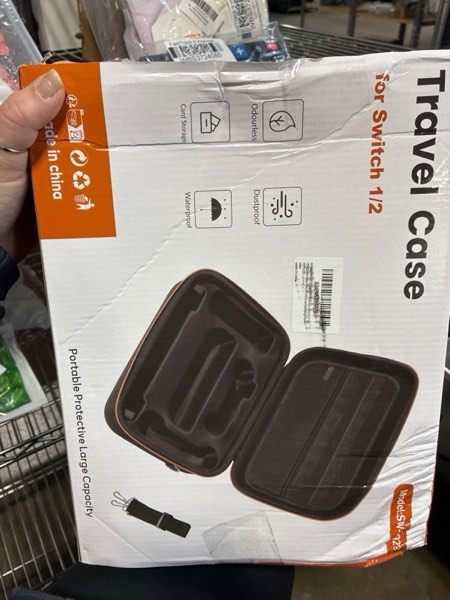 Condition photo showing New/Like New for Gorixer Switch 2 Case for Nintendo Switch 2(2025) or 1 and OLED Models(2021),Stores 18 Game Cards for Nintendo 3DS & 2DS Games Black