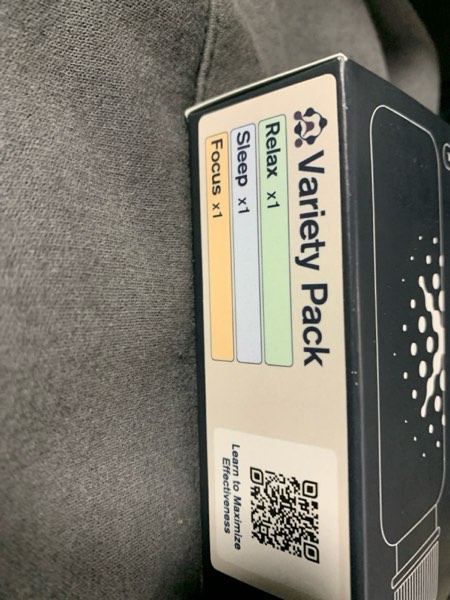 Condition photo showing New/Like New for OverAchieve Variety Pack Focus, Sleep and Relax Liquid Dietary Supplement 2fl.oz