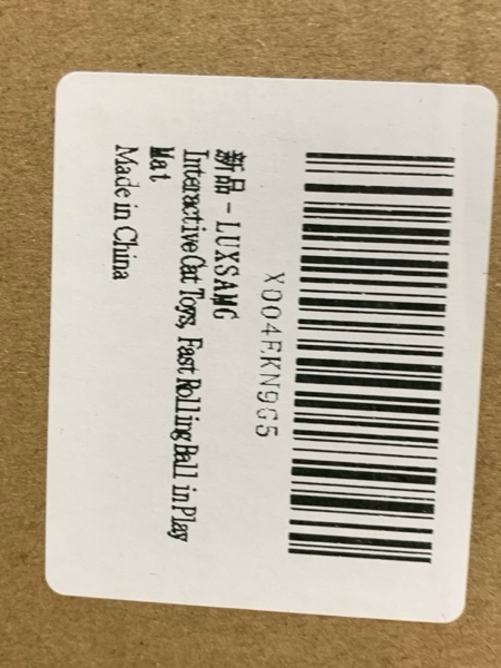 Condition photo showing New/Like New for Interactive Cat Toys Fast Rolling Ball in Play Pouch, Motion Activate Chirping Cat Toy Hide and Seek Mouse Catching Game, 28 Inch Play Pouch