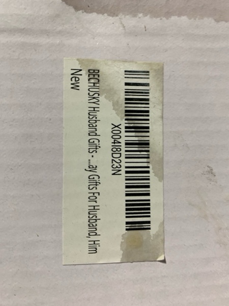 Condition photo showing New/Like New for BECHUSKY Christmas Mugs For Husband From Wife - Hubby Gift Ideas - Husbands Gifts - Best Hubby Ever Tumbler - Christmas, Anniversary, Valentines, Birthday Gift For Husband, Him, Groom, Boyfriend