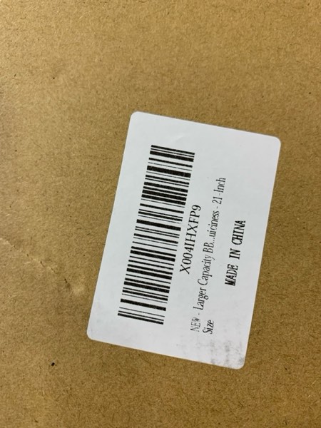 Condition photo showing New/Like New for Larger Capacity BBQ Blanket for Resting Meat - Wide Mouth BBQ Resting Blanket with Handle - Premium Insulated Aluminum Foil Meat Resting Bag for Longer Lasting Flavor and Juiciness - 21-Inch Size