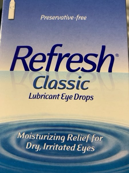 Condition photo showing New/Like New for Refresh Classic Lubricant Eye Drops For Dry Eyes, Preservative-Free,0.01 Fl Oz Single-Use Containers, 50 Count 50 Count (Pack of 1)