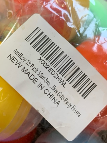 Condition photo showing New/Like New for Anditoy 12 Pack Mini Snake Cube in Plastic Easter Eggs Puzzle Toys for Kids Girls Boys Easter Basket Stuffers Gifts Party Favors