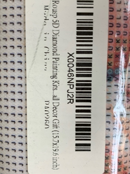 Condition photo showing New/Like New for Rousp 5D Diamond Painting Kits Diamond Art for Adults DIY Highland Cow Round Full Diamond Painting Craft Kits for Home Wall Decor Gift (15.7x19.6 inch) Highland Cow 1