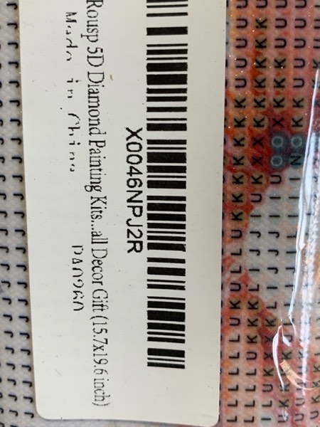 Condition photo showing New/Like New for Rousp 5D Diamond Painting Kits Diamond Art for Adults DIY Highland Cow Round Full Diamond Painting Craft Kits for Home Wall Decor Gift (15.7x19.6 inch) Highland Cow 1