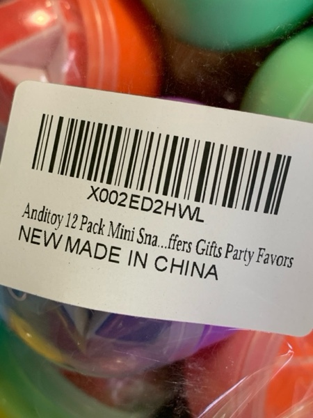 Condition photo showing New/Like New for Anditoy 12 Pack Mini Snake Cube in Plastic Easter Eggs Puzzle Toys for Kids Girls Boys Easter Basket Stuffers Gifts Party Favors