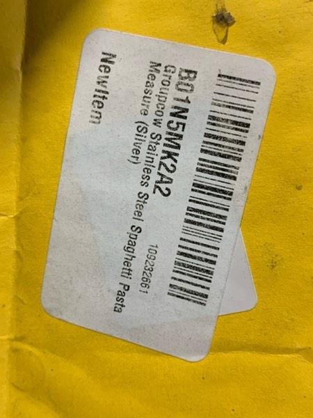 Condition photo showing New/Like New for Stainless Steel Spaghetti Pasta Measure (Silver)