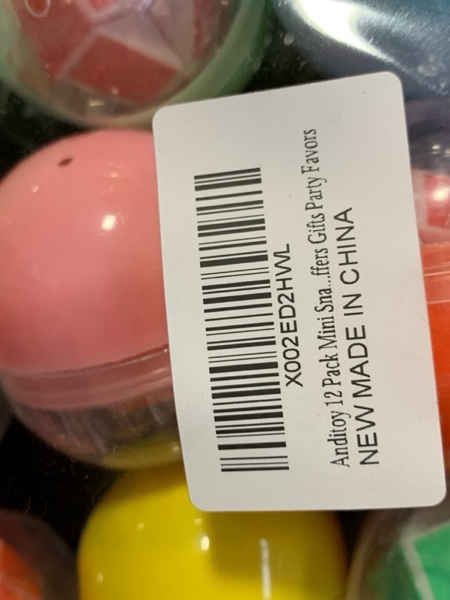 Condition photo showing New/Like New for Anditoy 12 Pack Mini Snake Cube in Plastic Easter Eggs Puzzle Toys for Kids Girls Boys Easter Basket Stuffers Gifts Party Favors