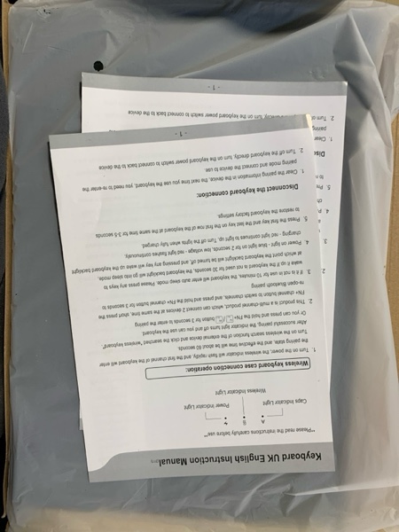 Condition photo showing As Is for Made for Amazon Bluetooth Keyboard Case for Amazon Fire HD 10, (13th Gen, 2023 release)