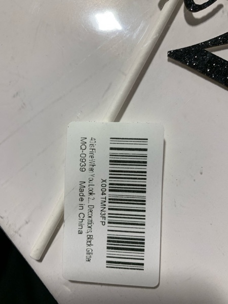 Condition photo showing New/Like New for 40 is Fine When You Look 29 Cake Topper, Happy 40th Birthday Cake Topper, 40 and Fabulous, 40th Birthday Anniversary Party Decorations, Black Glitter