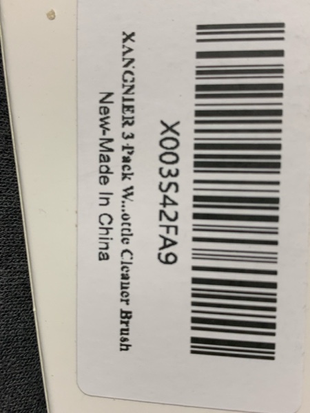 Condition photo showing New/Like New for XANGNIER 4 PCS Water Bottle Cleaner Brush Set for Stanley Tumbler 40 oz/30 oz/20 oz Cup,Multifunctional Bottle Brush and Long Silicone Straw Cleaner Brush,Cleaning Kit for Owala/Yeti Cup Accessories 4 pack