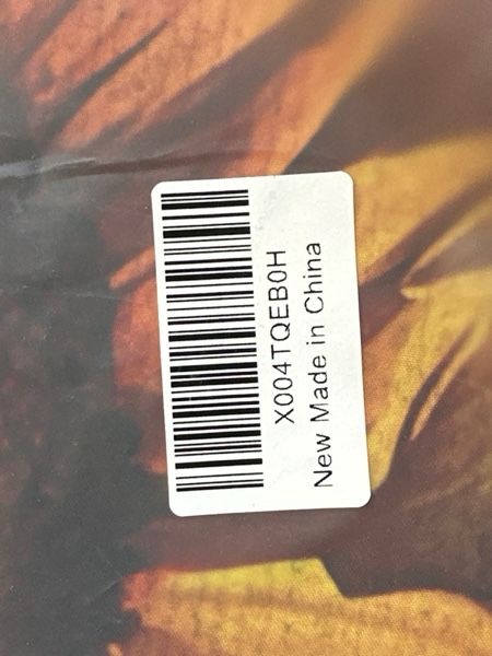 Condition photo showing New/Like New for Fall Flags for Outside 3x5ft Vintage Autumn Harvest Landscape Fruit Maple Bird Pastoral Double Sided Waterproof Flag Grommets Banner Flags for Porch Yard Garden Outdoor Decorations