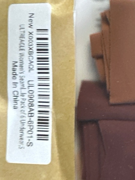 Condition photo showing New/Like New for (Small) Seamless Thongs for Women V-Shaped No Show Panties Soft Comfortable Breathable Workout Underwear Multiple Pack A- 6 Pack Small