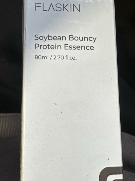 Condition photo showing New/Like New for FLASKIN Skin Barrier Essence | Soybean Bouncy Protein Essence | Moisturizing, Strengthens Skin Barrier, Enhances Elasticity | Soybean Protein | Moisturizer for Flaky Skin | Korean Skincare | 80ml