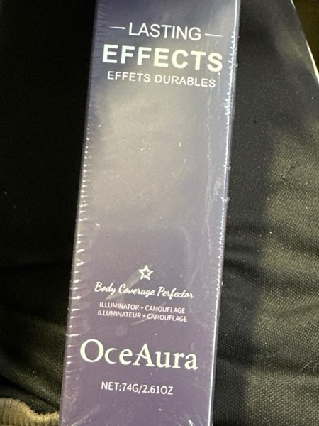 Condition photo showing New/Like New for Leg Make Up Waterproof Body Coverage Perfector Body Make Up Waterproof Spider Veins Cover All Over Complexion Perfector for Scars on Legs Body Even Skin Tone with 1 Powder Puff (Natural)