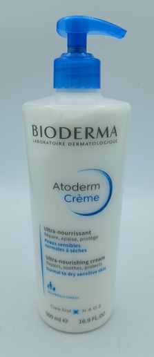 Bioderma Atoderm Cream Ultra, Hydrating Body Moisturizer for Normal to Dry Sensitive Skin