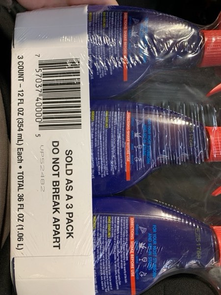 Condition photo showing New/Like New for OxiClean Max Force Laundry Stain Remover Spray, Newborn & Baby Essentials, Stain Treater, 12 fl oz, 3-Pack