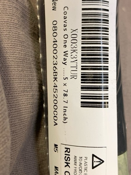Condition photo showing New/Like New for Coavas One Way Privacy Window Film Reflective Window Tint for Home,Static Cling Mirror Heat Blocking Covering See Out Not in,Anti-Uv House Daytime Privacy, Blue-Silver,17.5x78.7 in