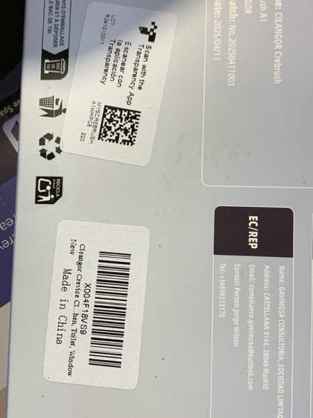 Condition photo showing New/Like New for Crevice Cleaning Brushes, Cleaner Scrub Brush Tool for Hard to Reach Tight Space, Home Essentials, Cleaning Supplies for Shower, Bathroom, Kitchen, Toilet, Window White 6