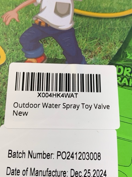 Condition photo showing New/Like New for VATOS Warer Valve for Sprinkler Toy, Adjustable Control Water Flow/Pressure for Kids Splash Game, with 6.5FT/2M Hose, 3 Hose Clamps, Universal Connector | Compatible Summer Outdoor Water Sprinkler Toy