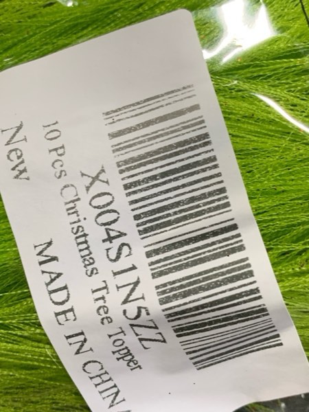 Condition photo showing New/Like New for 10 Pcs Lime Green Artificial Branches for Christmas Decorations, 16'' Faux Greenery Stems Fake Picks for Vase DIY Crafts Garland Wreath Christmas Indoor Decor