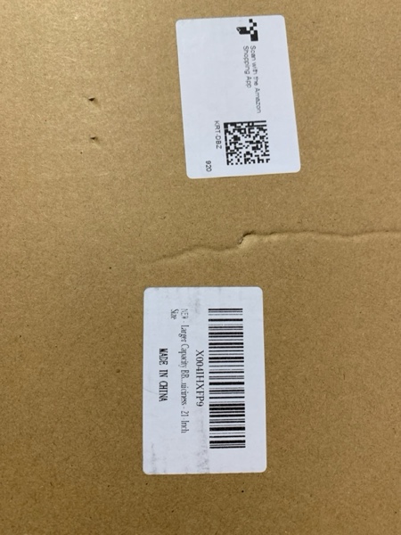 Condition photo showing New/Like New for Larger Capacity BBQ Blanket for Resting Meat - Wide Mouth BBQ Resting Blanket with Handle - Premium Insulated Aluminum Foil Meat Resting Bag for Longer Lasting Flavor and Juiciness - 21-Inch Size