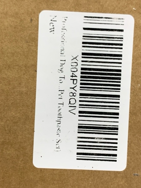 Condition photo showing New/Like New for Professional Pet Toothpaste for Cats & Dogs - Toothpaste & Tooth Brushing Kit - Plaque Control - Coconut Chicken Flavor, 2.1oz - Safe Oral Care for Dogs & Cats (Pet Toothpaste Set) 2.12 Ounce (Pack of 1)