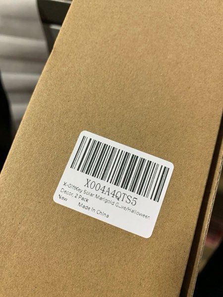 Condition photo showing New/Like New for Halloween Decorations Solar Marigold Garden Lights Outdoor,2PACKS Artificial Marigold Flowers for Halloween Party Gifts Decor,Solar Flowers Path Lights for Lawn/Grave/Creepy Decor