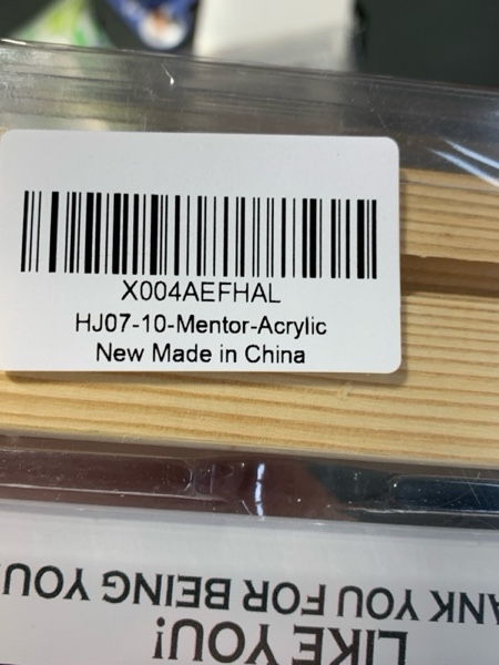 Condition photo showing New/Like New for Funny Boss Day Gifts Best Boss Gifts for Women Men Boss Lady Gifts for Women Thank You Gifts for Boss Appreciation Gift for Leader Gag Gifts for Boss Mentor Supervisor Boss Acrylic Sign 4 X 4 Inches