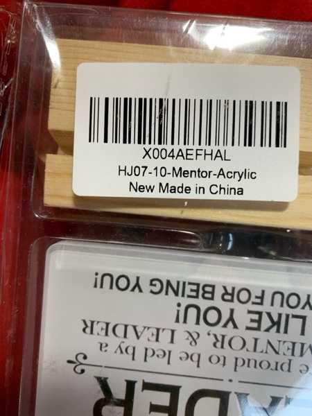 Condition photo showing New/Like New for Funny Boss Day Gifts Best Boss Gifts for Women Men Boss Lady Gifts for Women Thank You Gifts for Boss Appreciation Gift for Leader Gag Gifts for Boss Mentor Supervisor Boss Acrylic Sign 4 X 4 Inches