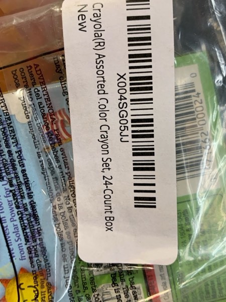 Condition photo showing New/Like New for Crayola(R) Assorted Color Crayon Set, 24-Count Box