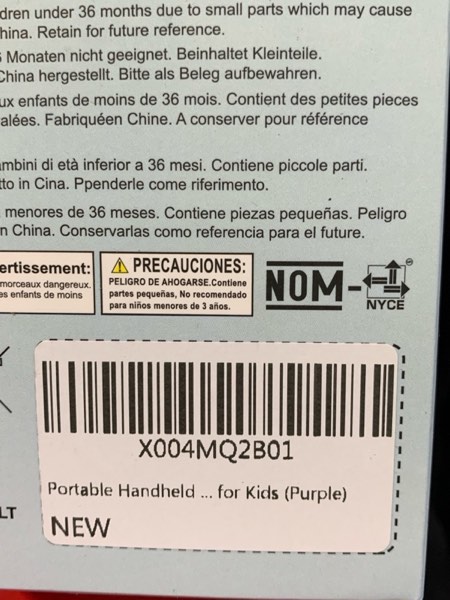 Condition photo showing New/Like New for 2 in 1 Kids Microscope & Camera, Unicorn Toys Gifts for 5 6 7 8 9 10 11 12 Year Old Girls, 500x Mini Pocket Handheld Digital Microscope for Kid Toddlers Educational|STEM Science Kit for Girl Age 4-6