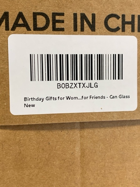 Condition photo showing New/Like New for Birthday Gifts for Women Friendship, Mothers Day Gifts for Best Friend - Gift for Friends - Friendship Gift for Women Friend, Bestie Ideas for Best Friends - 16 Oz Can Glass