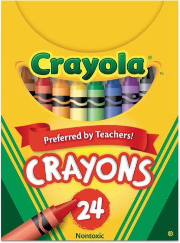 Condition photo showing New/Like New for Crayola Crayons 24 Count - 2 Packs (52-3024)