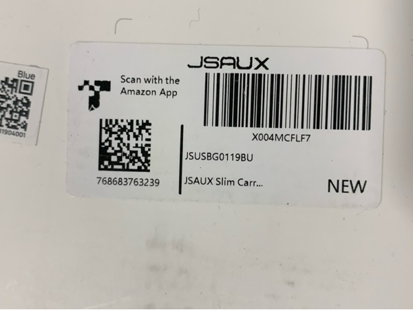 Condition photo showing New/Like New for JSAUX Slim Carrying Case for Nintendo Switch 2 2025 — Portable Switch 2 Case with 10 Game Slots, Protective Hard Shell for Travel and Storage (Blue)