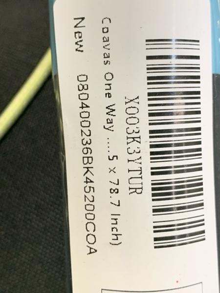Condition photo showing New/Like New for Coavas One Way Privacy Window Film Reflective Window Tint for Home,Static Cling Mirror Heat Blocking Covering See Out Not in,Anti-Uv House Daytime Privacy, Blue-Silver,17.5x78.7 in