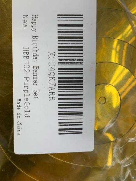 Condition photo showing New/Like New for CANREVEL Black and Gold Happy Birthday Decorations, Happy Birthday Banner, Metallic Hanging Swirls, Circle Dots Garland, Party Balloons, Black and Gold Birthday Party Supplies for Women Men Boys Girls A - Black Gold