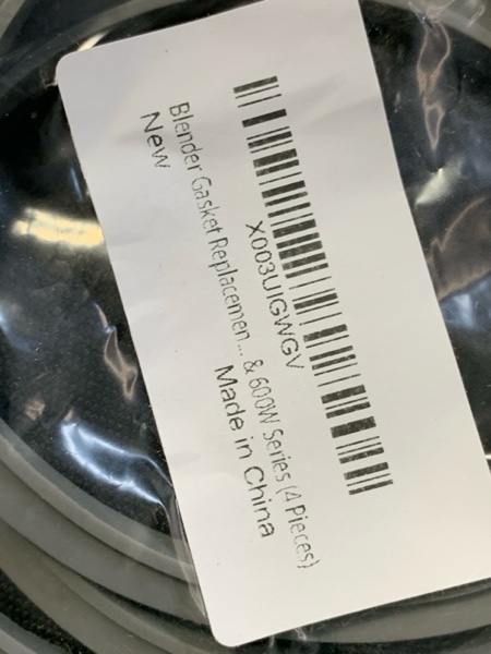 Condition photo showing New/Like New for Blender Gasket Replacement Parts, Rubber Ring Seal Rings Blender Accessories for Nutribullet Blender 900W & 600W Series (4 Pieces)
