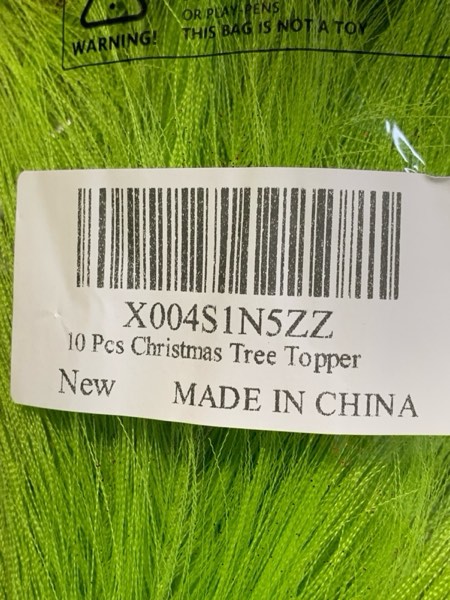 Condition photo showing New/Like New for 10 Pcs Lime Green Artificial Branches for Christmas Decorations, 16'' Faux Greenery Stems Fake Picks for Vase DIY Crafts Garland Wreath Christmas Indoor Decor
