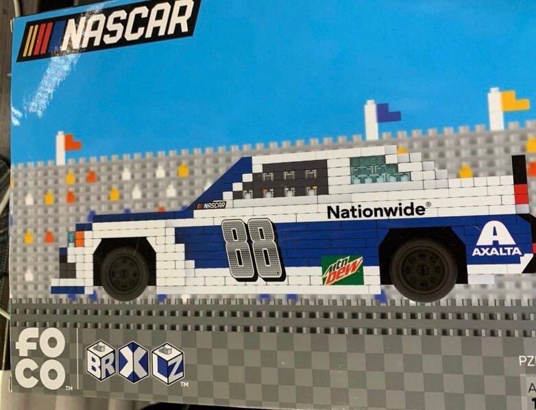 Condition photo showing New/Like New for FOCO NASCAR 3D BRXLZ Driver Car - EARNHARDT JR D. #88
