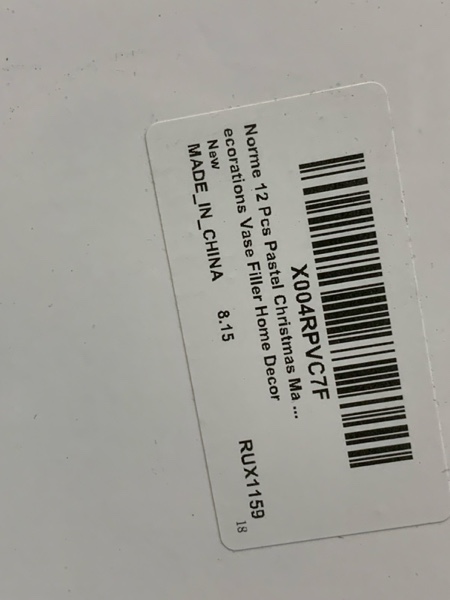 Condition photo showing New/Like New for Norme 12 Pcs Pastel Christmas Picks Artificial Pastel Christmas Tree Picks Artificial Magnolia Stem Branches Faux Xams Leaves for Xmas Tree Topper Decorations Vase Filler Home Decor