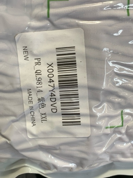 Condition photo showing New/Like New for PRETTYGARDEN Women's 2025 Summer Sleeveless Bodycon Dress Textured Back Slit Sexy Cocktail Party Midi Dresses XX-Large Purple