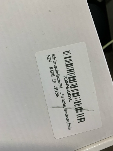 Condition photo showing New/Like New for Drip Irrigation System 72FT, Automatic Drip Irrigation Kits with 1/4 inch 1/2 inch Irrigation Tubing Hose Adjustable Emitters Misting Nozzle DIY Irrigation System for Garden, Greenhouse, Patio