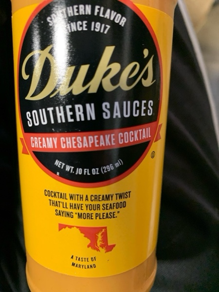 Condition photo showing New/Like New for Duke's Creamy Chesapeake Cocktail Sauce 10 oz (Pack of 2)