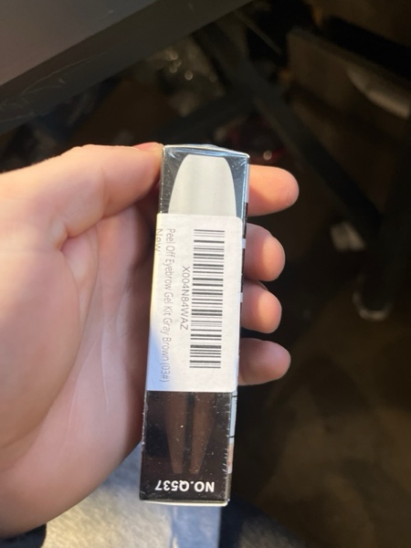 Condition photo showing New/Like New for Easy Peel off Eyebrow Gel, Gray Brown Tattoo Eyebrow Gel Easy Peel Off, Up to 3 Days Natural & Waterproof Brow Color, Easy to Use at Home for Fuller & Defined Looking Brows -03